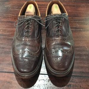 Allen Edmonds McTavish Wingtip Brogue Oxford Brown